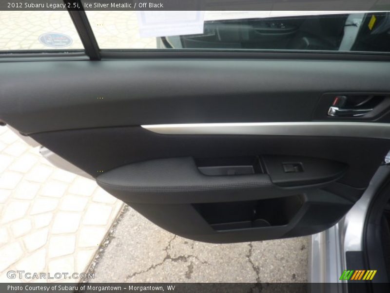 Ice Silver Metallic / Off Black 2012 Subaru Legacy 2.5i