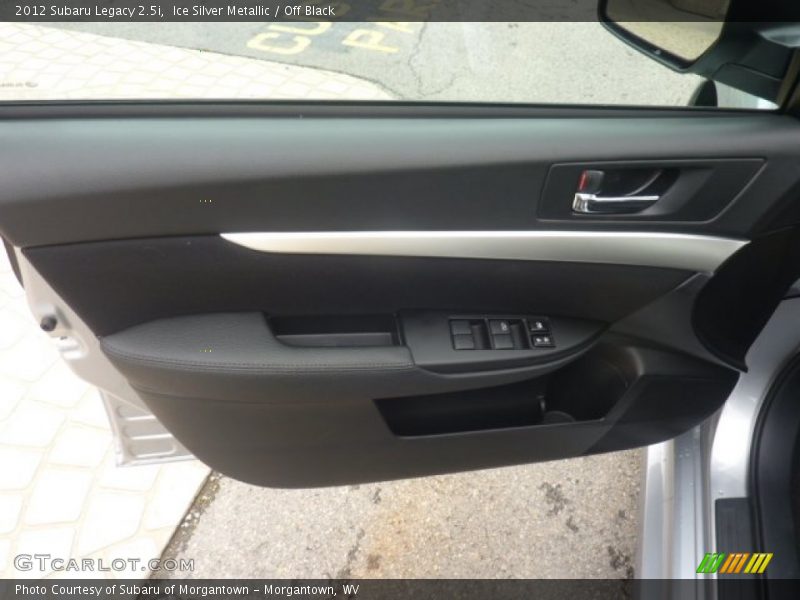 Ice Silver Metallic / Off Black 2012 Subaru Legacy 2.5i