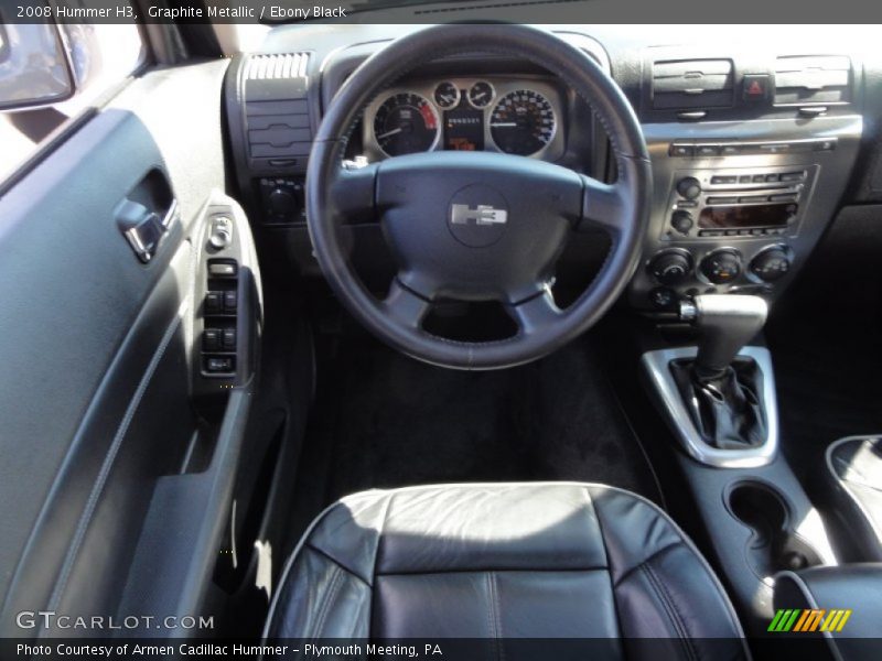 Graphite Metallic / Ebony Black 2008 Hummer H3