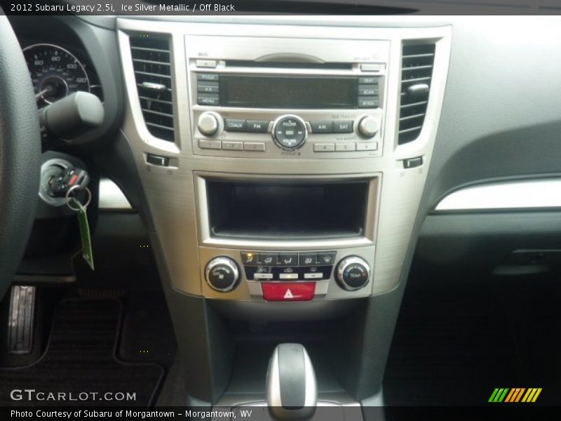 Ice Silver Metallic / Off Black 2012 Subaru Legacy 2.5i