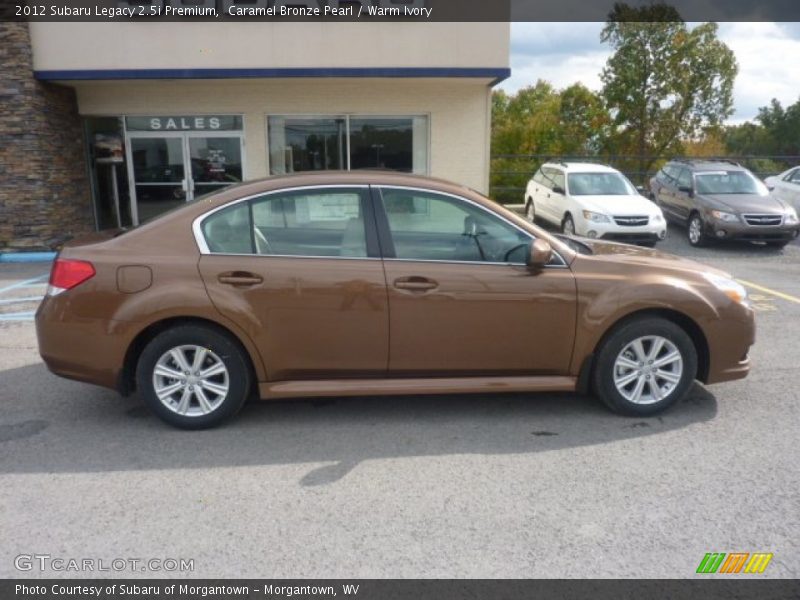 Caramel Bronze Pearl / Warm Ivory 2012 Subaru Legacy 2.5i Premium
