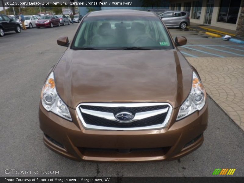 Caramel Bronze Pearl / Warm Ivory 2012 Subaru Legacy 2.5i Premium