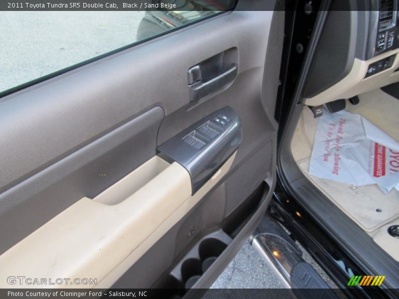 Black / Sand Beige 2011 Toyota Tundra SR5 Double Cab