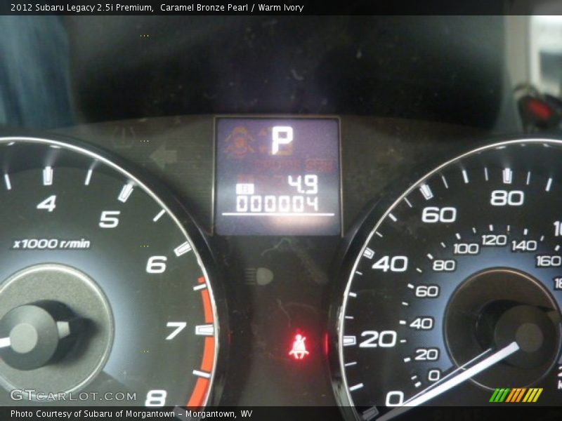 Caramel Bronze Pearl / Warm Ivory 2012 Subaru Legacy 2.5i Premium