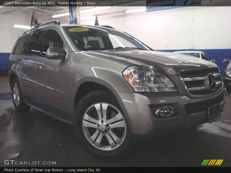 Pewter Metallic / Black 2007 Mercedes-Benz GL 450