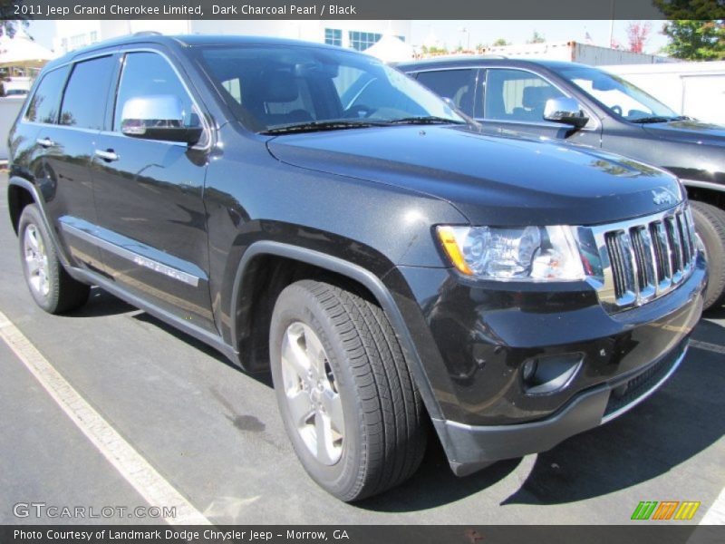 Dark Charcoal Pearl / Black 2011 Jeep Grand Cherokee Limited