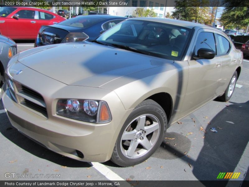 Light Sandstone Metallic / Dark Slate Gray 2009 Dodge Charger SE