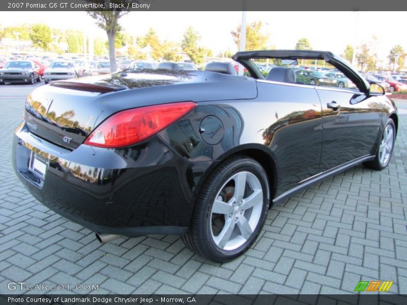 Black / Ebony 2007 Pontiac G6 GT Convertible