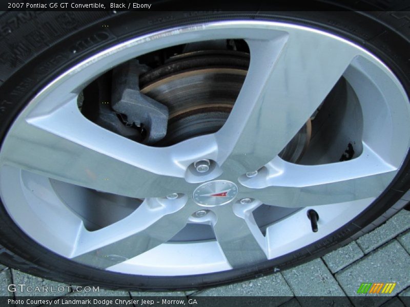 Black / Ebony 2007 Pontiac G6 GT Convertible