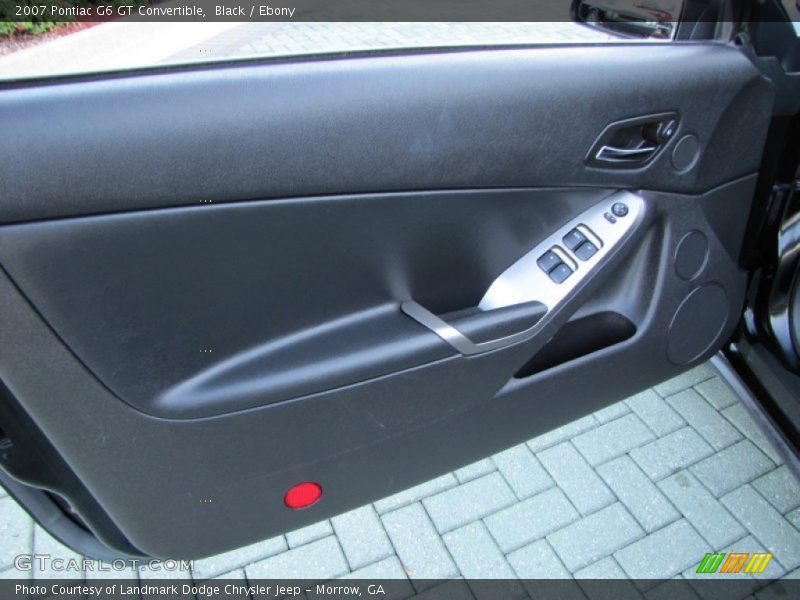 Black / Ebony 2007 Pontiac G6 GT Convertible