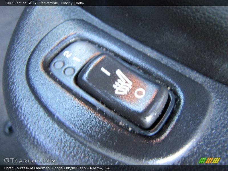 Black / Ebony 2007 Pontiac G6 GT Convertible