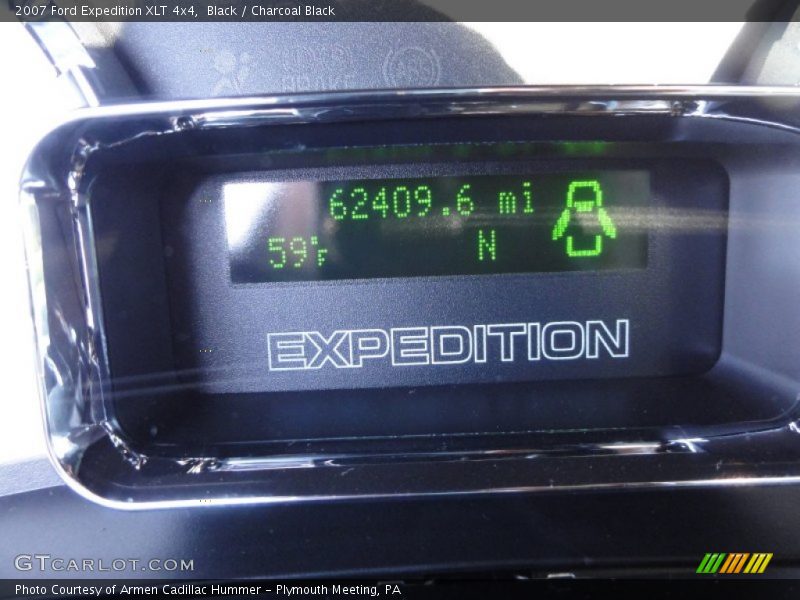 Black / Charcoal Black 2007 Ford Expedition XLT 4x4
