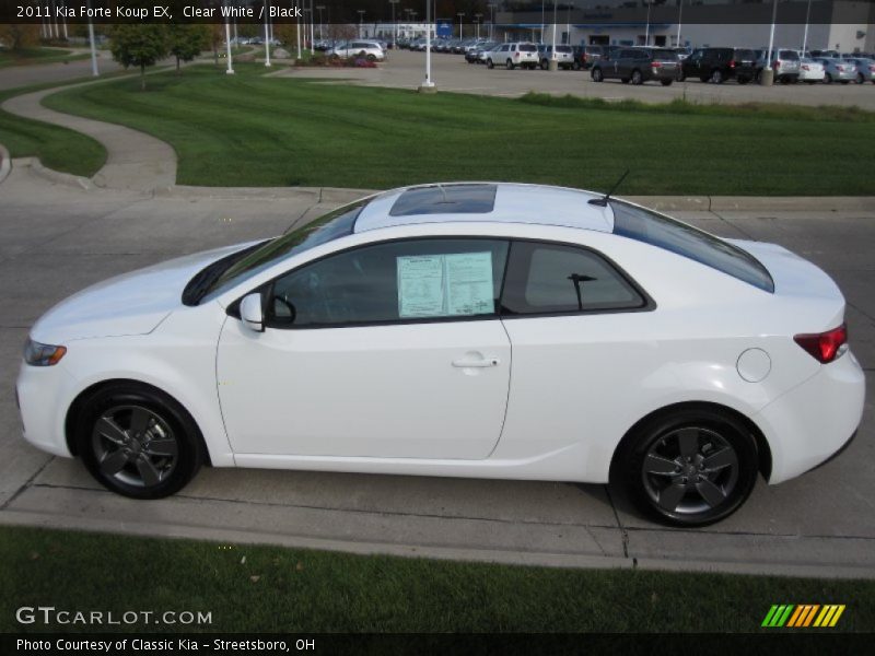  2011 Forte Koup EX Clear White