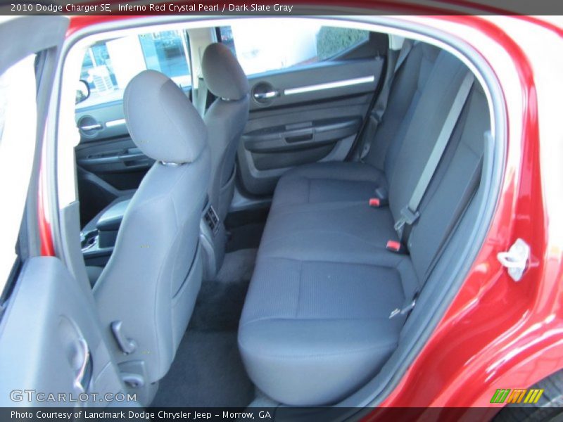 Inferno Red Crystal Pearl / Dark Slate Gray 2010 Dodge Charger SE