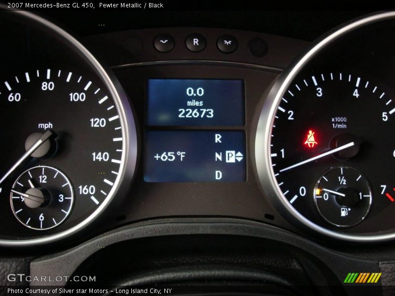 Pewter Metallic / Black 2007 Mercedes-Benz GL 450