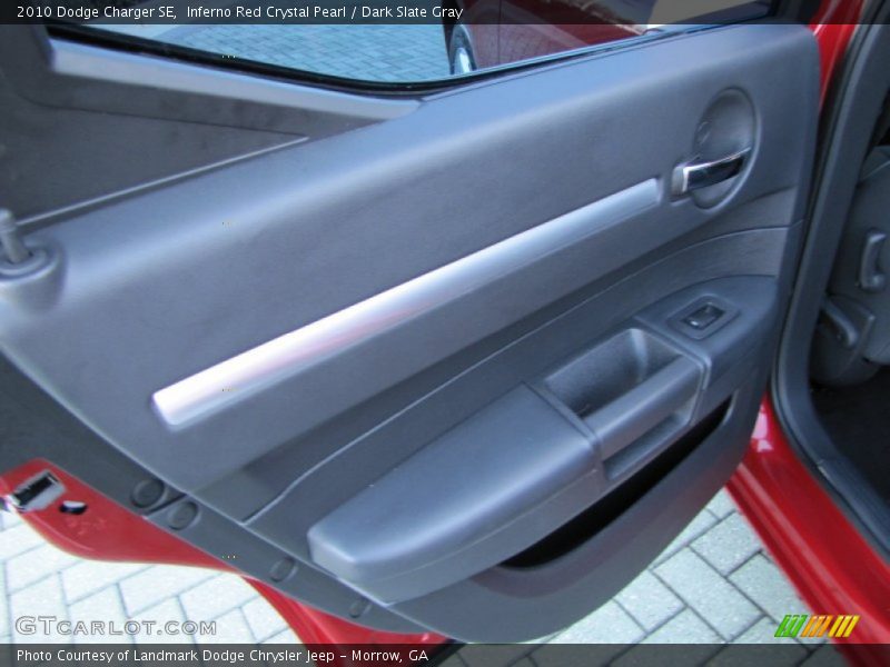 Inferno Red Crystal Pearl / Dark Slate Gray 2010 Dodge Charger SE