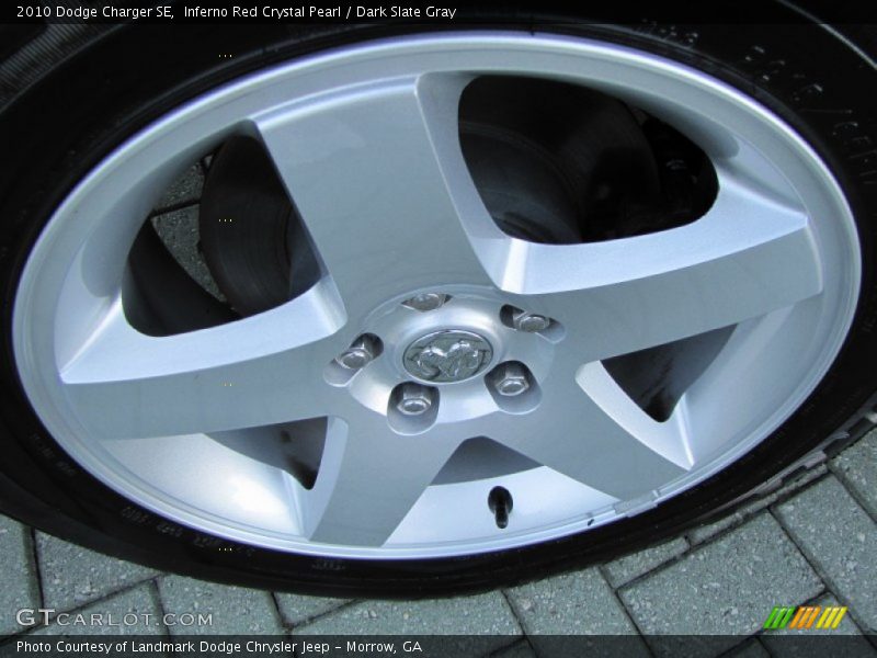 Inferno Red Crystal Pearl / Dark Slate Gray 2010 Dodge Charger SE