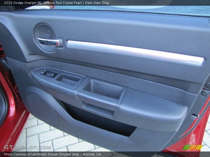 Inferno Red Crystal Pearl / Dark Slate Gray 2010 Dodge Charger SE