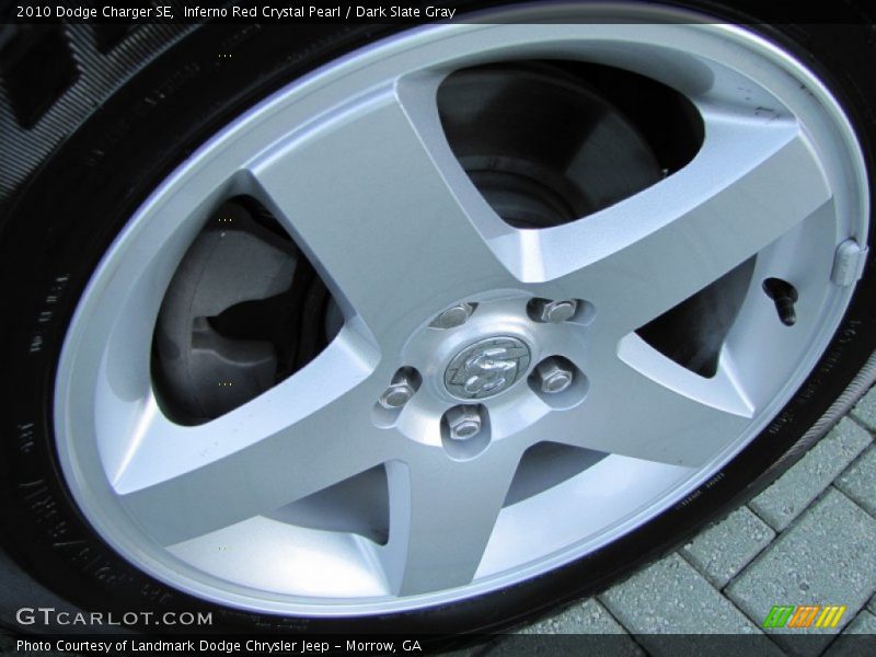 Inferno Red Crystal Pearl / Dark Slate Gray 2010 Dodge Charger SE