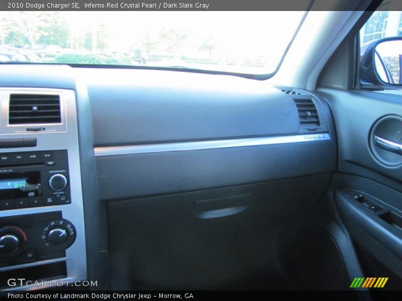 Inferno Red Crystal Pearl / Dark Slate Gray 2010 Dodge Charger SE