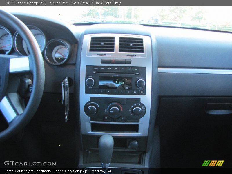 Inferno Red Crystal Pearl / Dark Slate Gray 2010 Dodge Charger SE