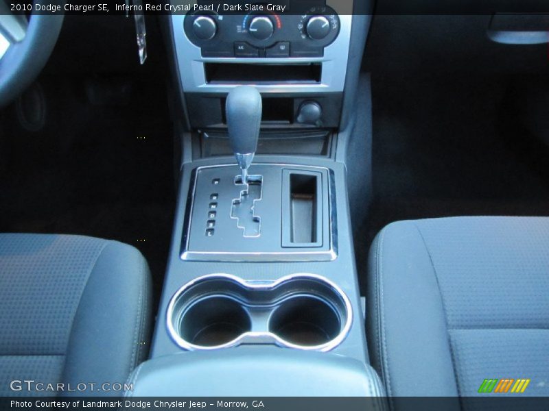 Inferno Red Crystal Pearl / Dark Slate Gray 2010 Dodge Charger SE