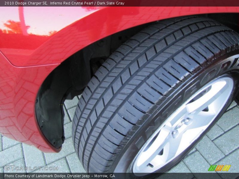 Inferno Red Crystal Pearl / Dark Slate Gray 2010 Dodge Charger SE