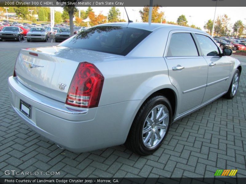 Bright Silver Metallic / Dark Slate Gray 2008 Chrysler 300 C HEMI