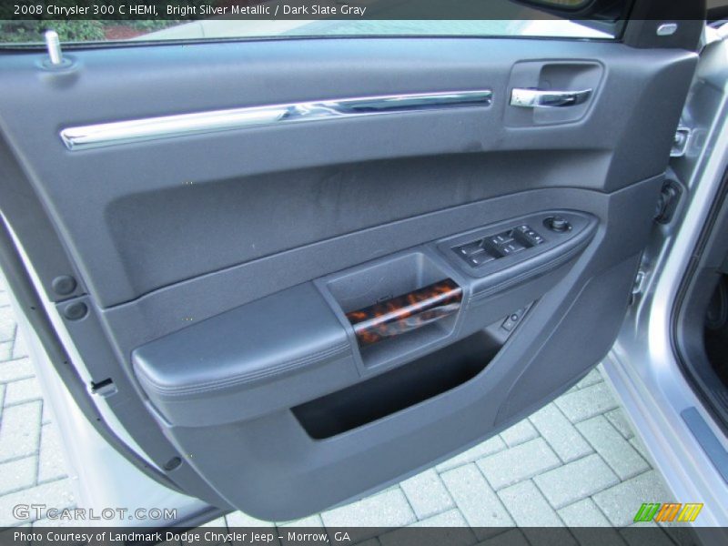 Bright Silver Metallic / Dark Slate Gray 2008 Chrysler 300 C HEMI
