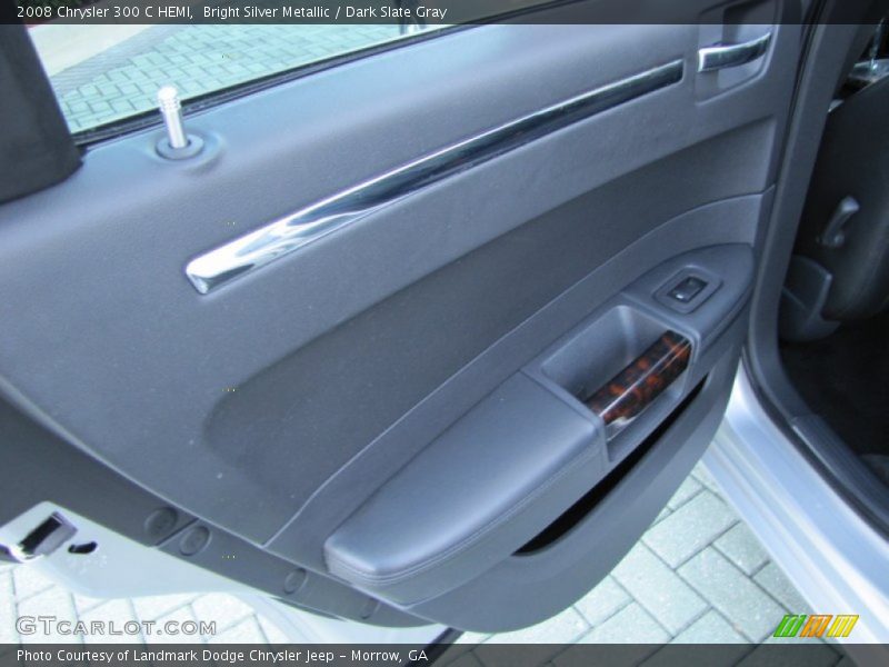 Bright Silver Metallic / Dark Slate Gray 2008 Chrysler 300 C HEMI