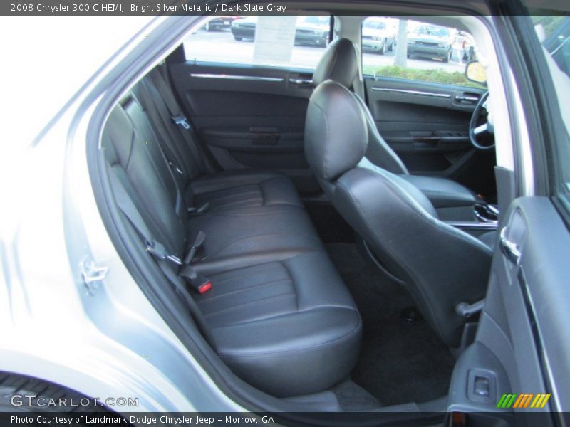 Bright Silver Metallic / Dark Slate Gray 2008 Chrysler 300 C HEMI