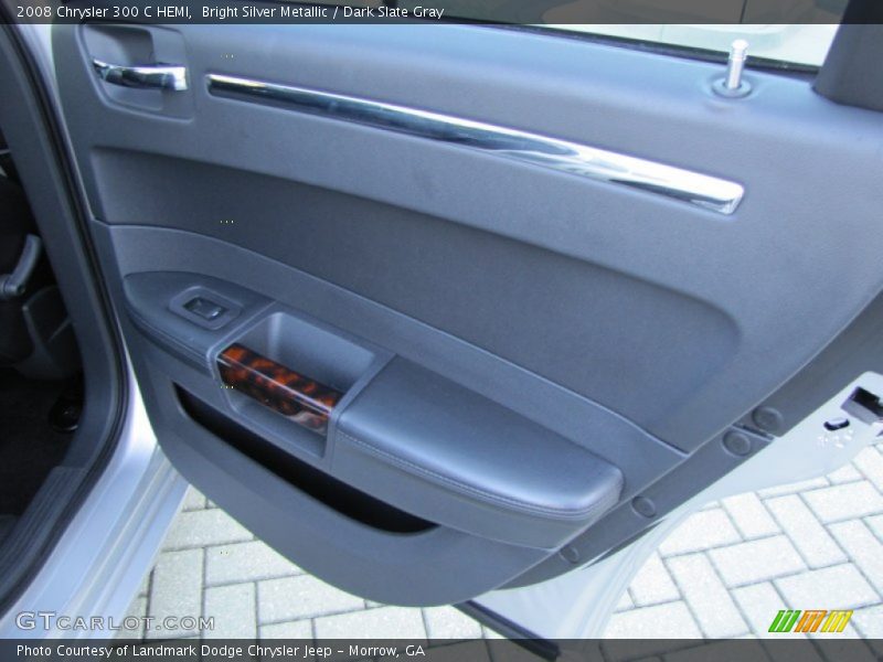 Bright Silver Metallic / Dark Slate Gray 2008 Chrysler 300 C HEMI