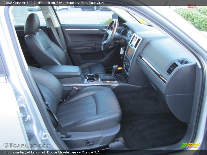 Bright Silver Metallic / Dark Slate Gray 2008 Chrysler 300 C HEMI
