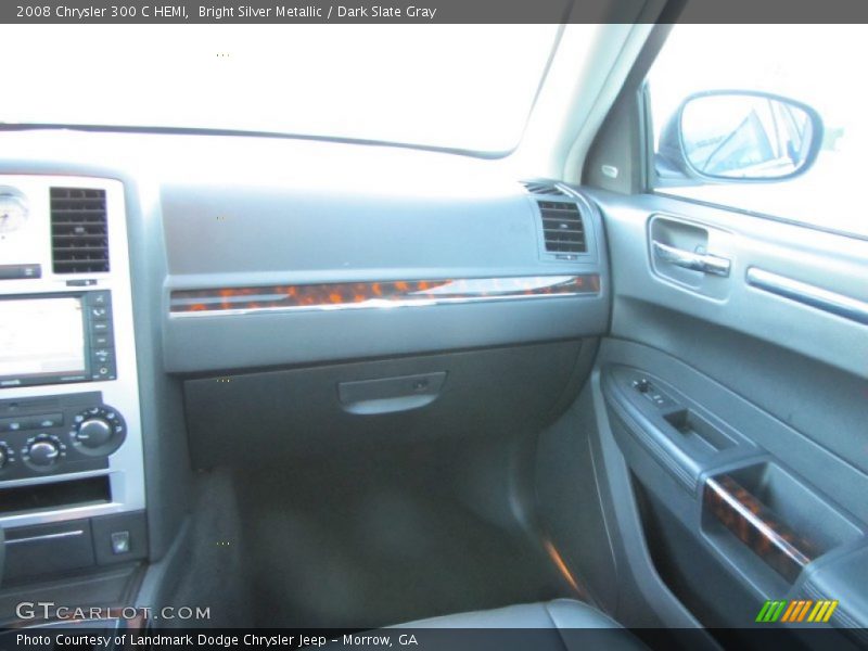 Bright Silver Metallic / Dark Slate Gray 2008 Chrysler 300 C HEMI