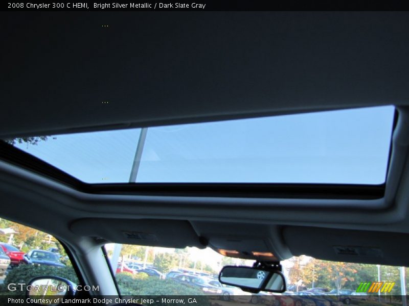 Bright Silver Metallic / Dark Slate Gray 2008 Chrysler 300 C HEMI