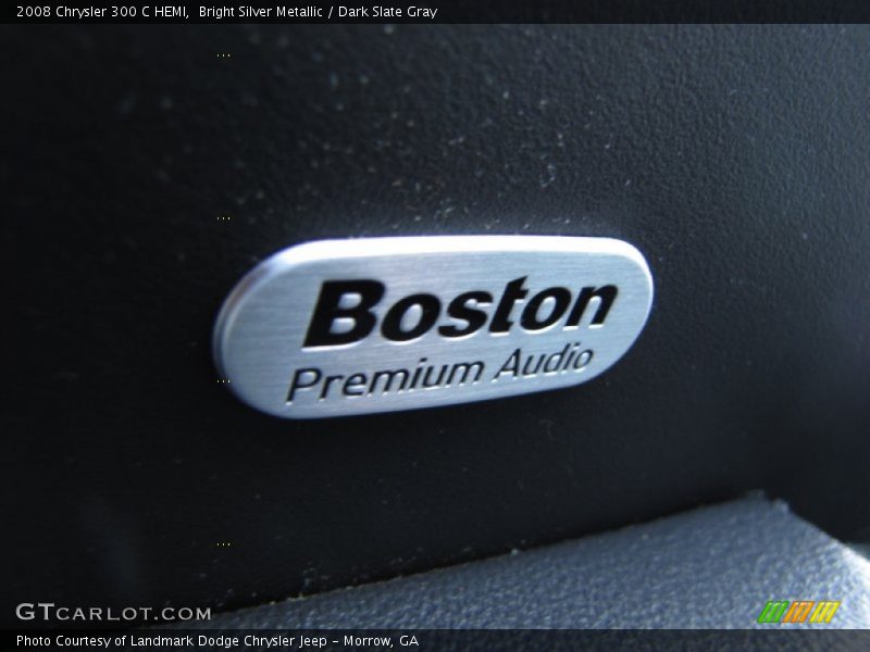 Bright Silver Metallic / Dark Slate Gray 2008 Chrysler 300 C HEMI