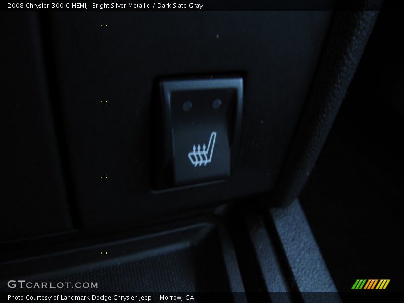 Bright Silver Metallic / Dark Slate Gray 2008 Chrysler 300 C HEMI