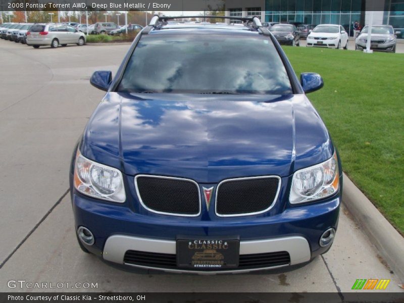Deep Blue Metallic / Ebony 2008 Pontiac Torrent AWD