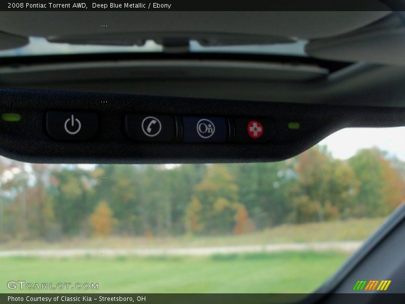 Deep Blue Metallic / Ebony 2008 Pontiac Torrent AWD