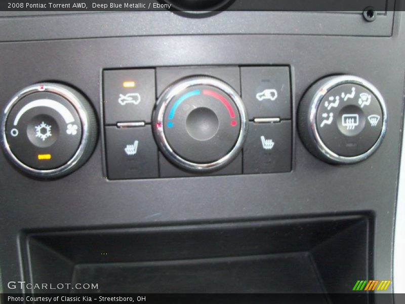 Deep Blue Metallic / Ebony 2008 Pontiac Torrent AWD