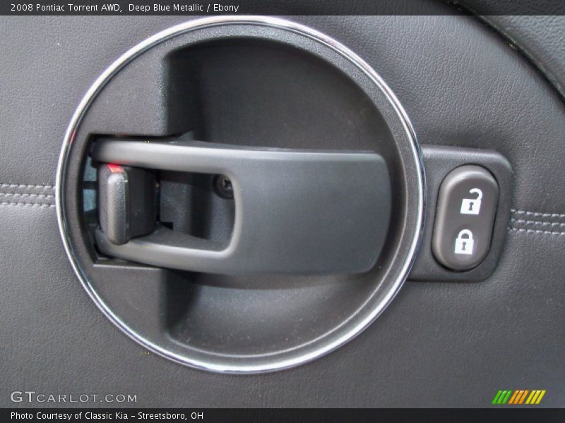 Deep Blue Metallic / Ebony 2008 Pontiac Torrent AWD