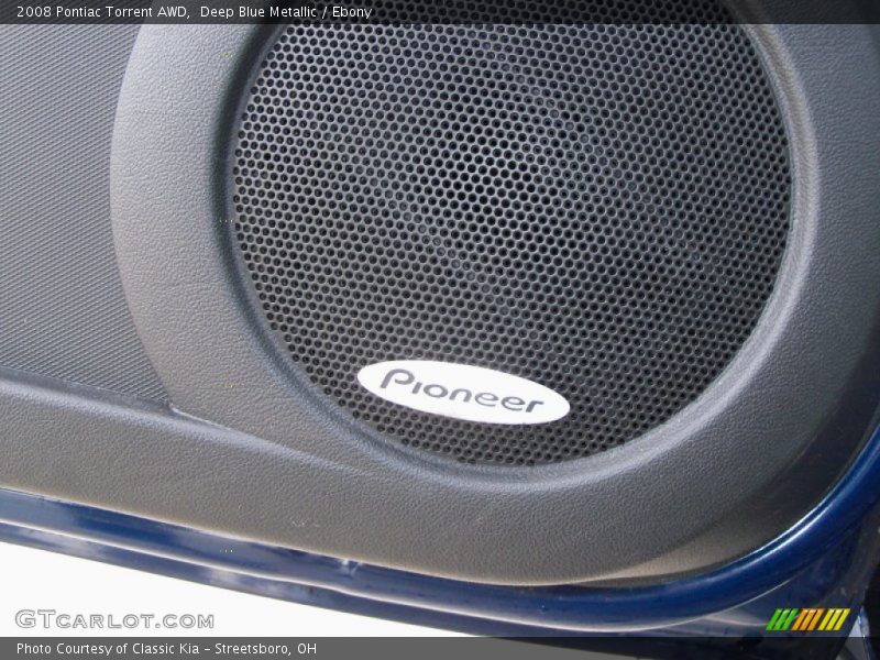 Deep Blue Metallic / Ebony 2008 Pontiac Torrent AWD