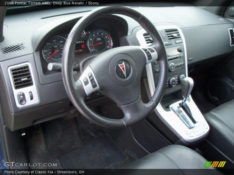 Deep Blue Metallic / Ebony 2008 Pontiac Torrent AWD