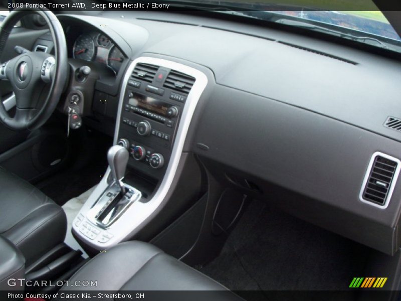 Deep Blue Metallic / Ebony 2008 Pontiac Torrent AWD