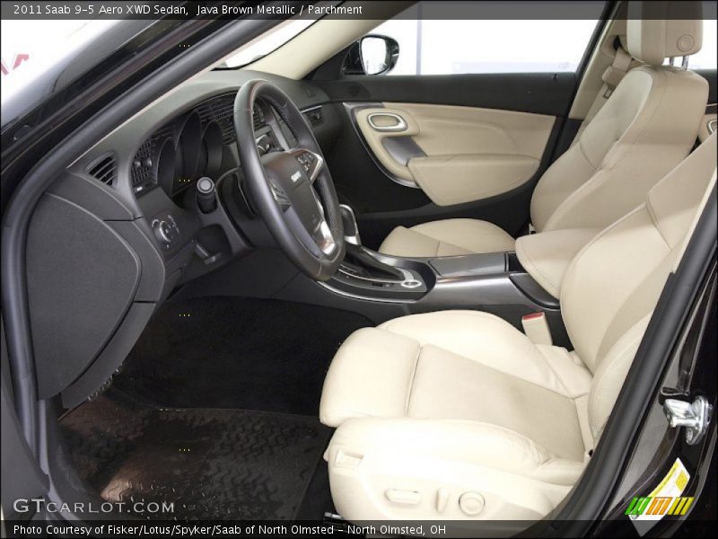  2011 9-5 Aero XWD Sedan Parchment Interior