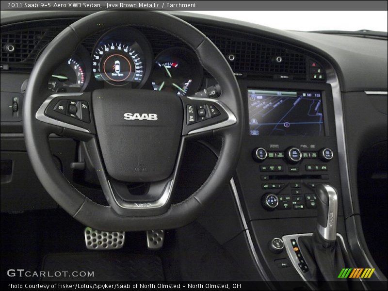 Dashboard of 2011 9-5 Aero XWD Sedan