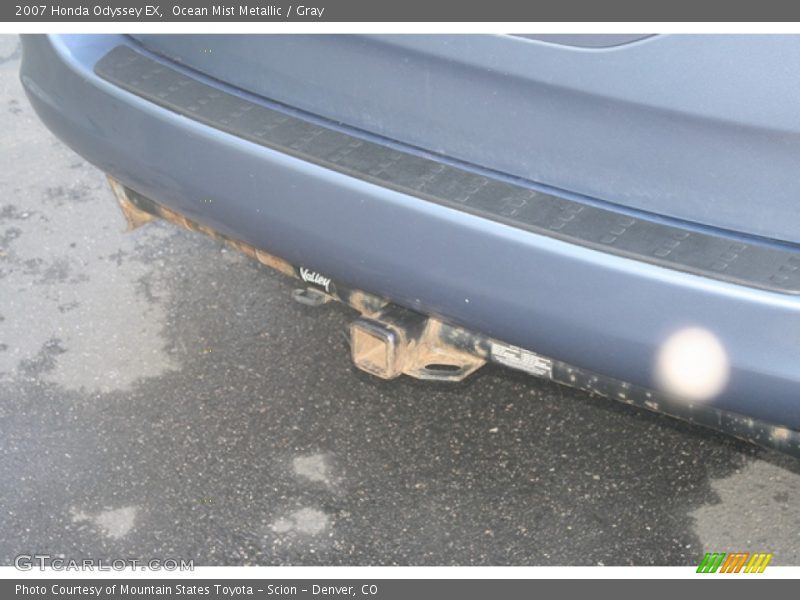 Ocean Mist Metallic / Gray 2007 Honda Odyssey EX
