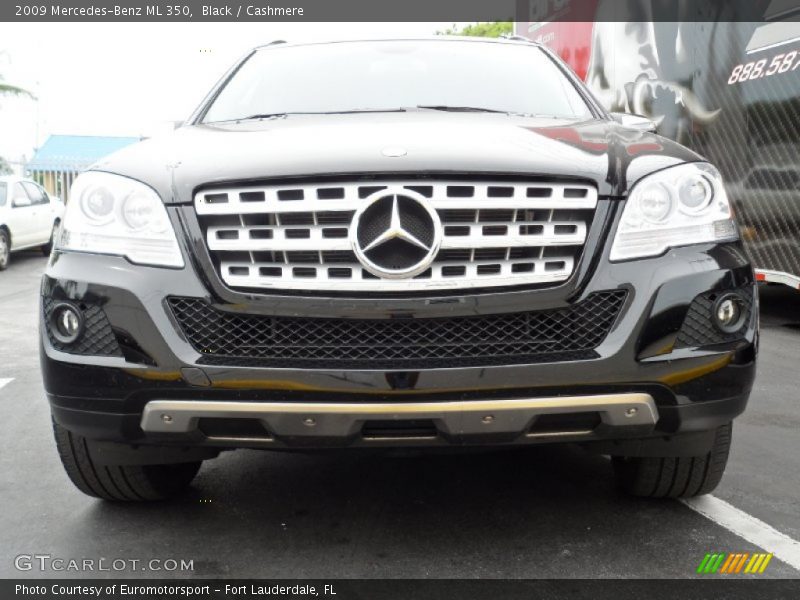 Black / Cashmere 2009 Mercedes-Benz ML 350
