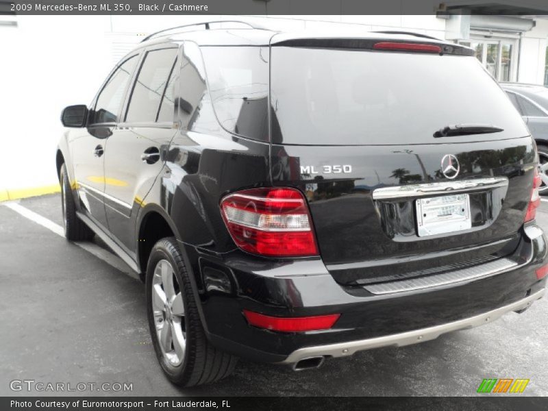 Black / Cashmere 2009 Mercedes-Benz ML 350