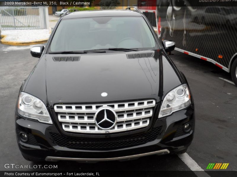 Black / Cashmere 2009 Mercedes-Benz ML 350